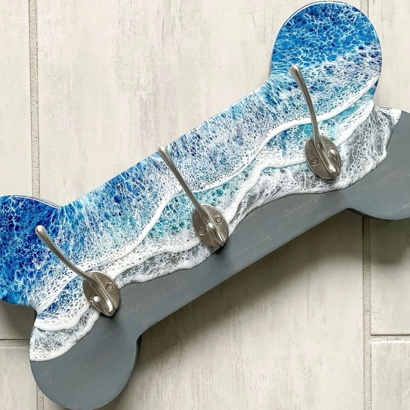 SALE!!!!๐๐Host Pick!Handmade Dog Leash Station Pet Organization NWT - Picture 11 of 11